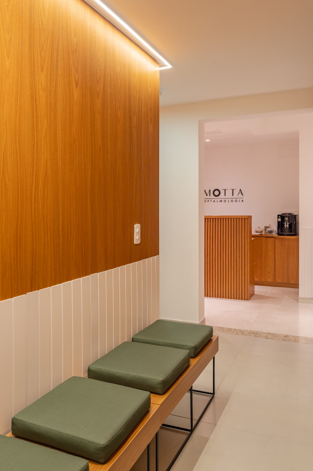 Reforma de clínica médica em execução